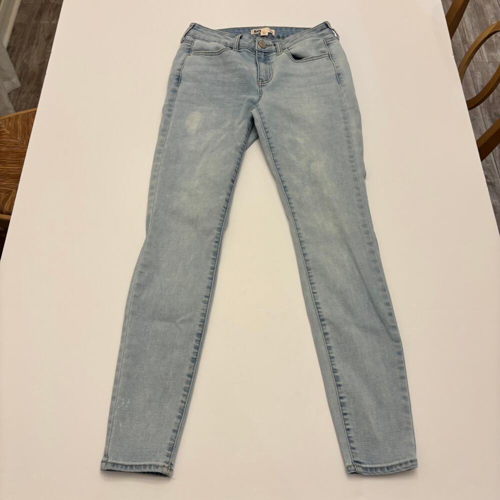 SO Womens Juniors 3 26W Low Rise Jegging Light Wash Skinny Stretch Jeans